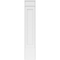 Ekena Millwork Flat Panel PVC Pilaster w/Decorative Capital & Base, 9"W x 48"H x 2"P PILP09X048FP02-2 - alternate 2